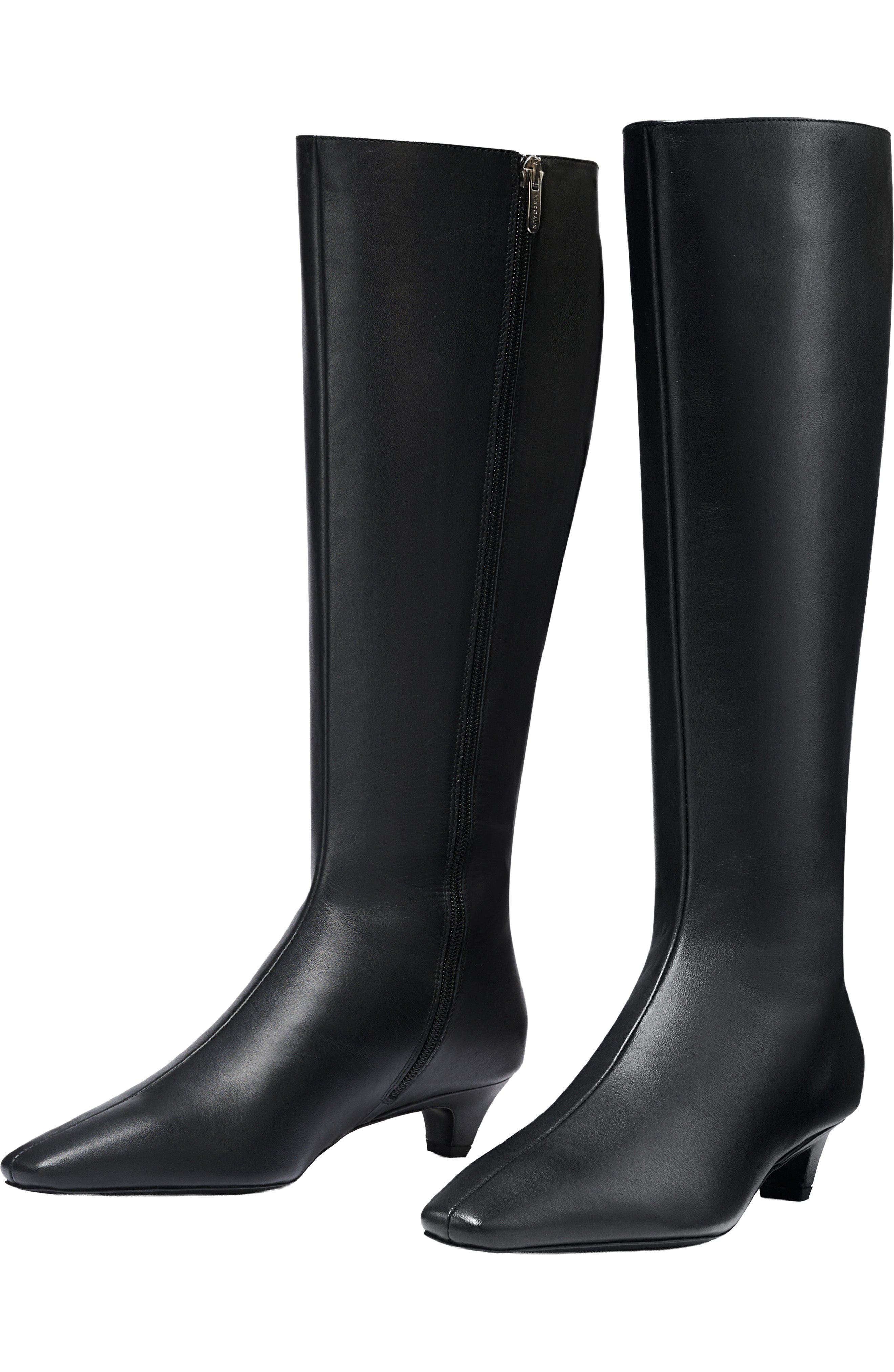 MARGAUX The Imogen Boot, Alternate, color, Black Calf