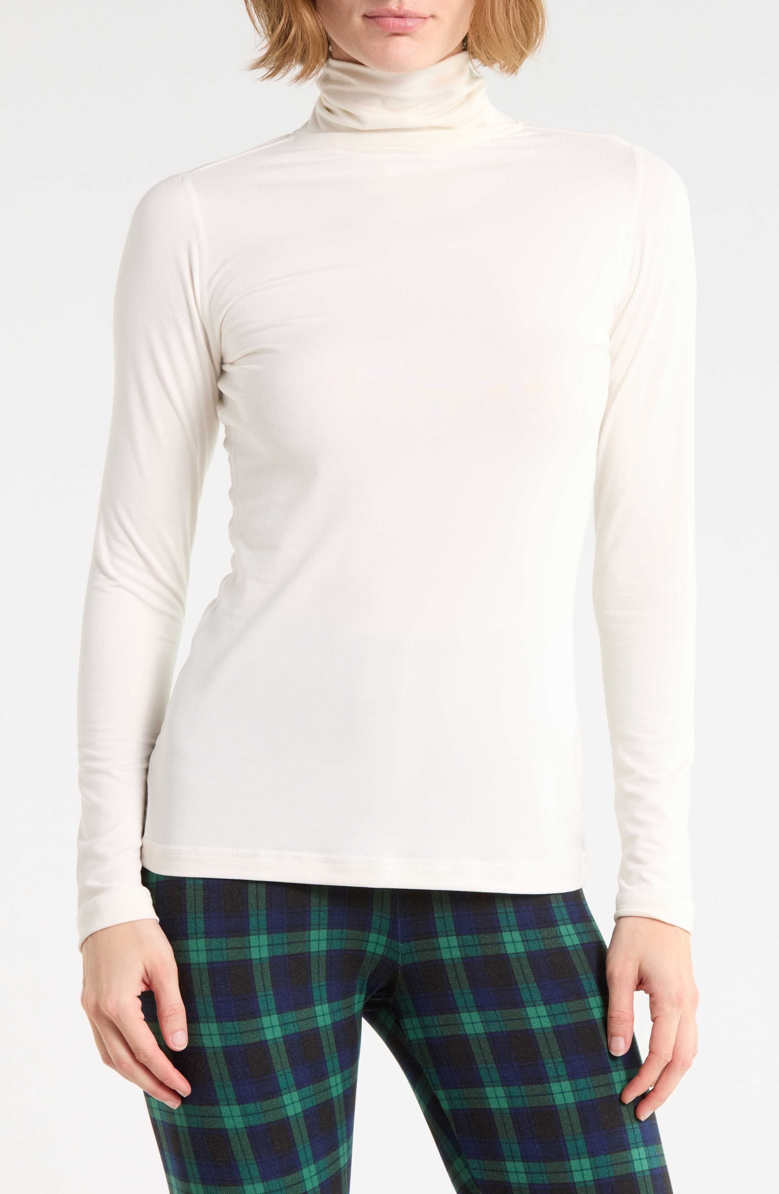 Long Sleeve Turtleneck Base Layer Top