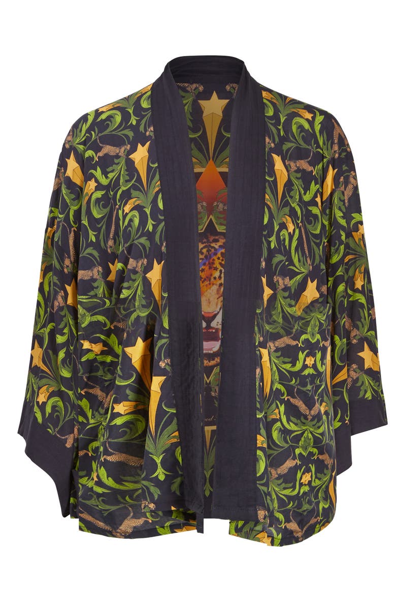 Henelle Duster Jacket, Alternate, color, Hollywood Nights