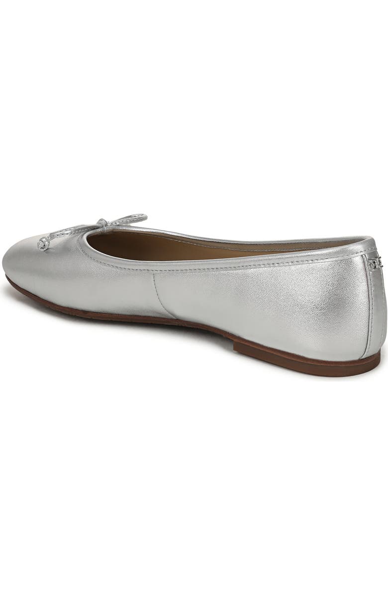Sam Edelman Alie Ballet Flat, Alternate, color, Soft Silver