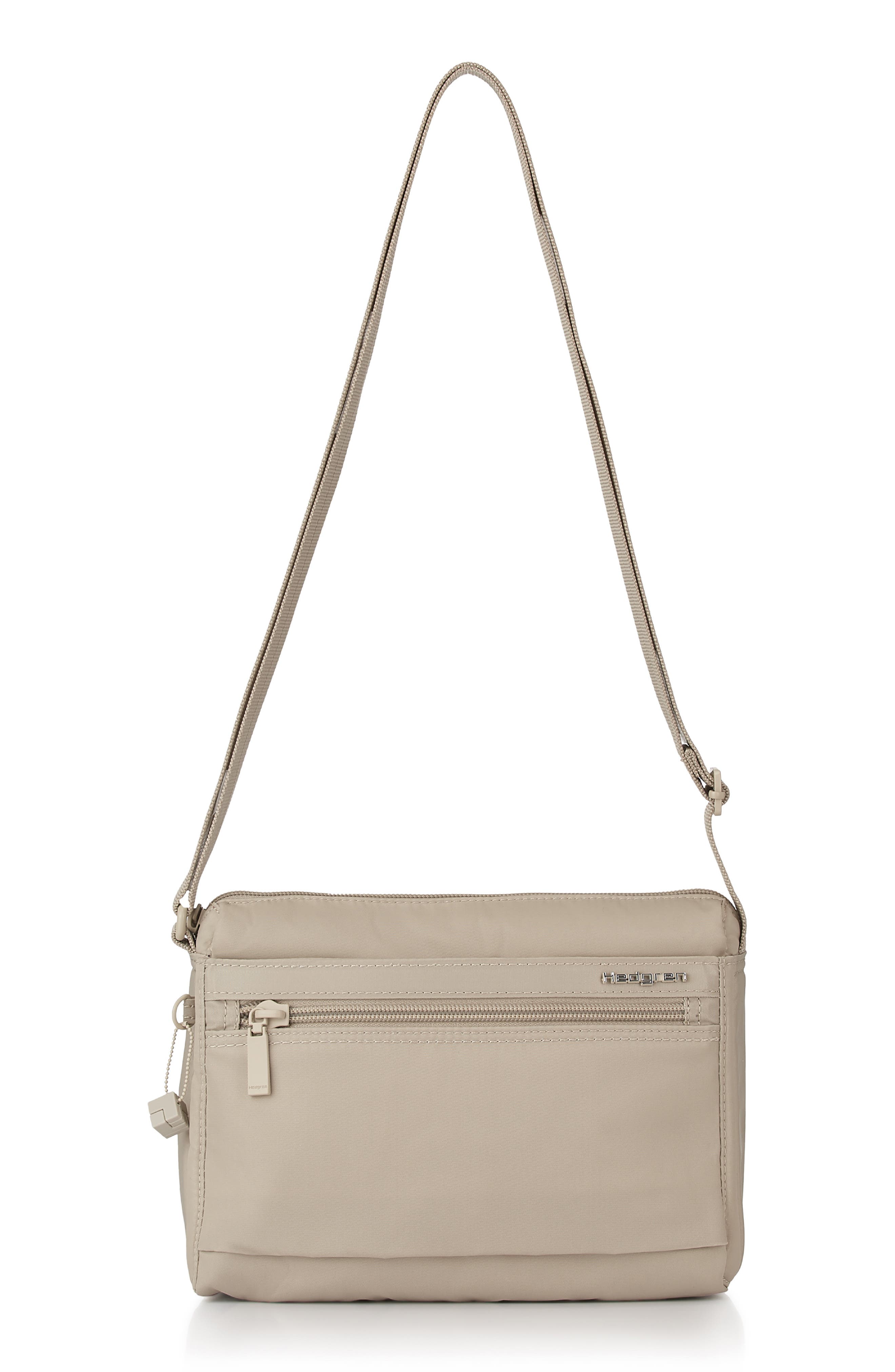 Eye RFID Water Repellent Shoulder Bag, Alternate, color, CASHMERE BEIGE