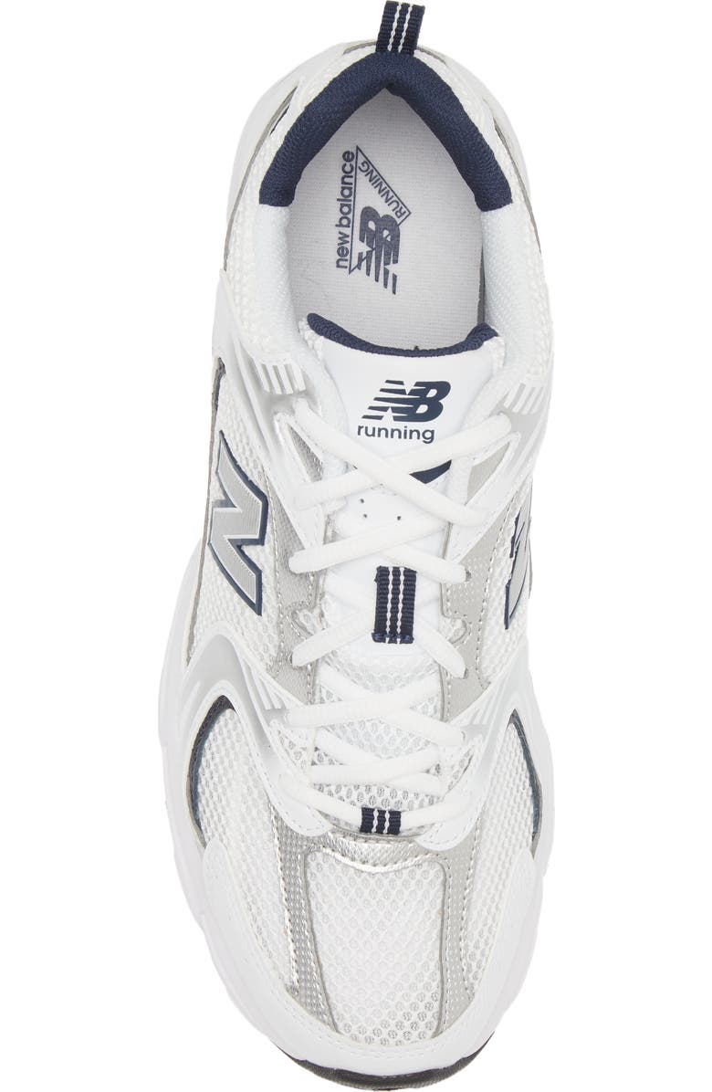 New Balance Gender Inclusive 530 Sneaker, Alternate, color, White/ Natural Indigo