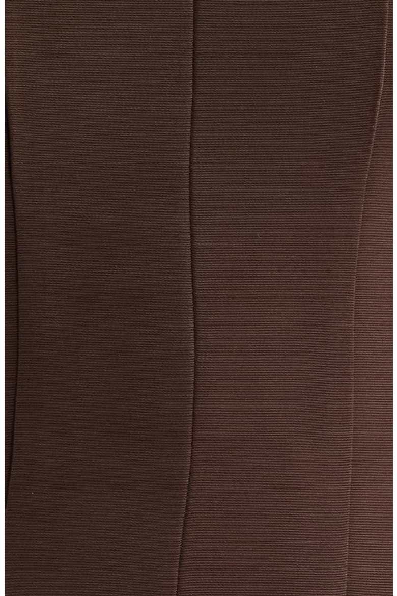 Strapless Foldover Midi Dress, Alternate, color, COFFEE BEAN