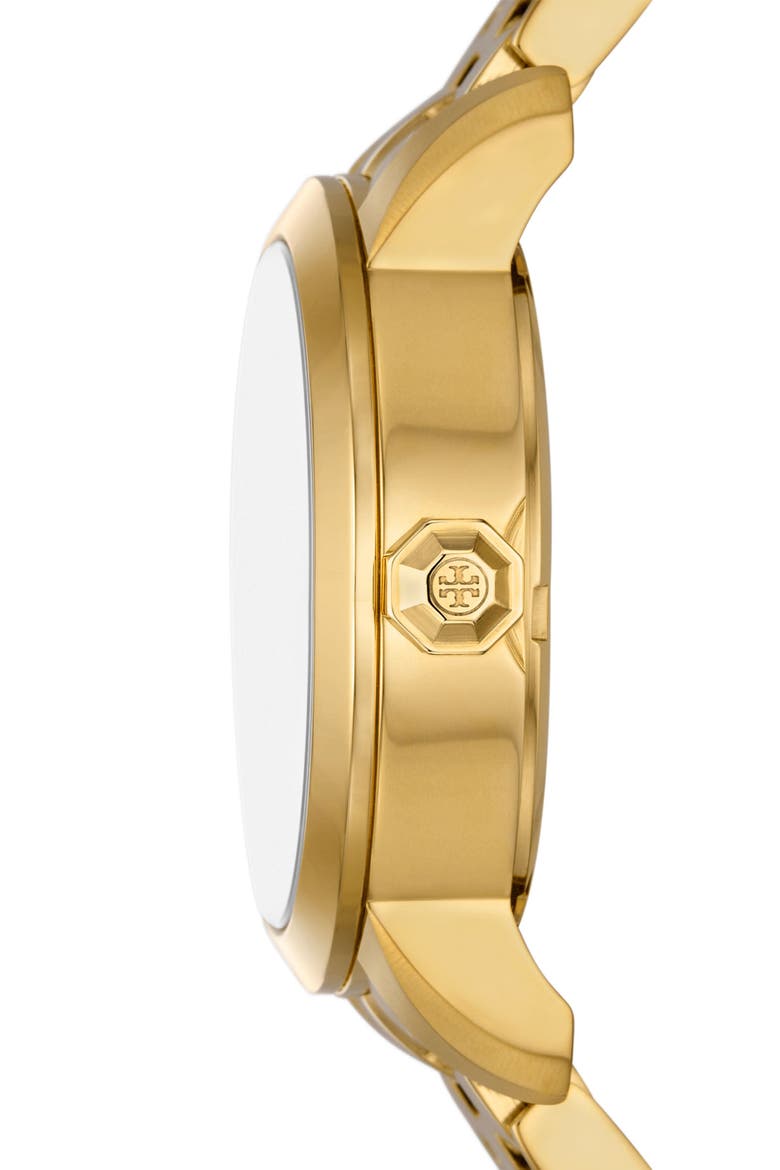 The Tory Bracelet Watch, 34mm, Alternate, color, GOLD