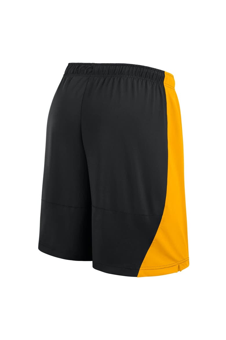 Men's Fanatics Black Pittsburgh Steelers No Defense Shorts, Alternate, color, Black