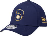 New Era Men's New Era Navy Milwaukee Brewers Dash 39THIRTY Flex Hat