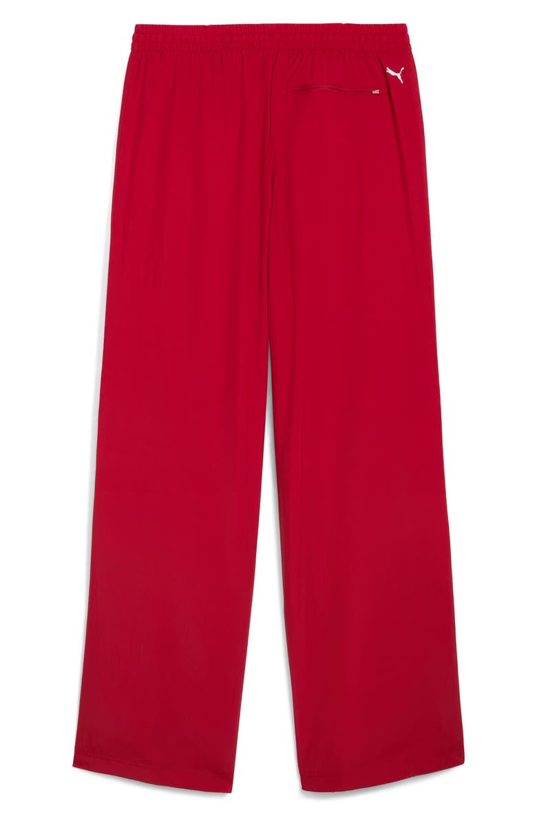 PUMA x Scuderia Ferrari T7 Track Pants, Alternate, color, Dark Cherry