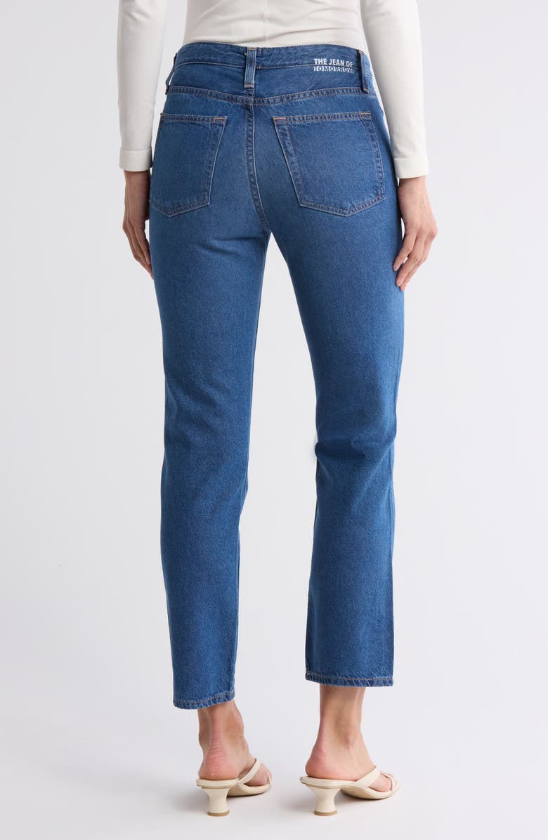 AG Isabelle High Waist Straight Leg Jeans, Alternate, color, 