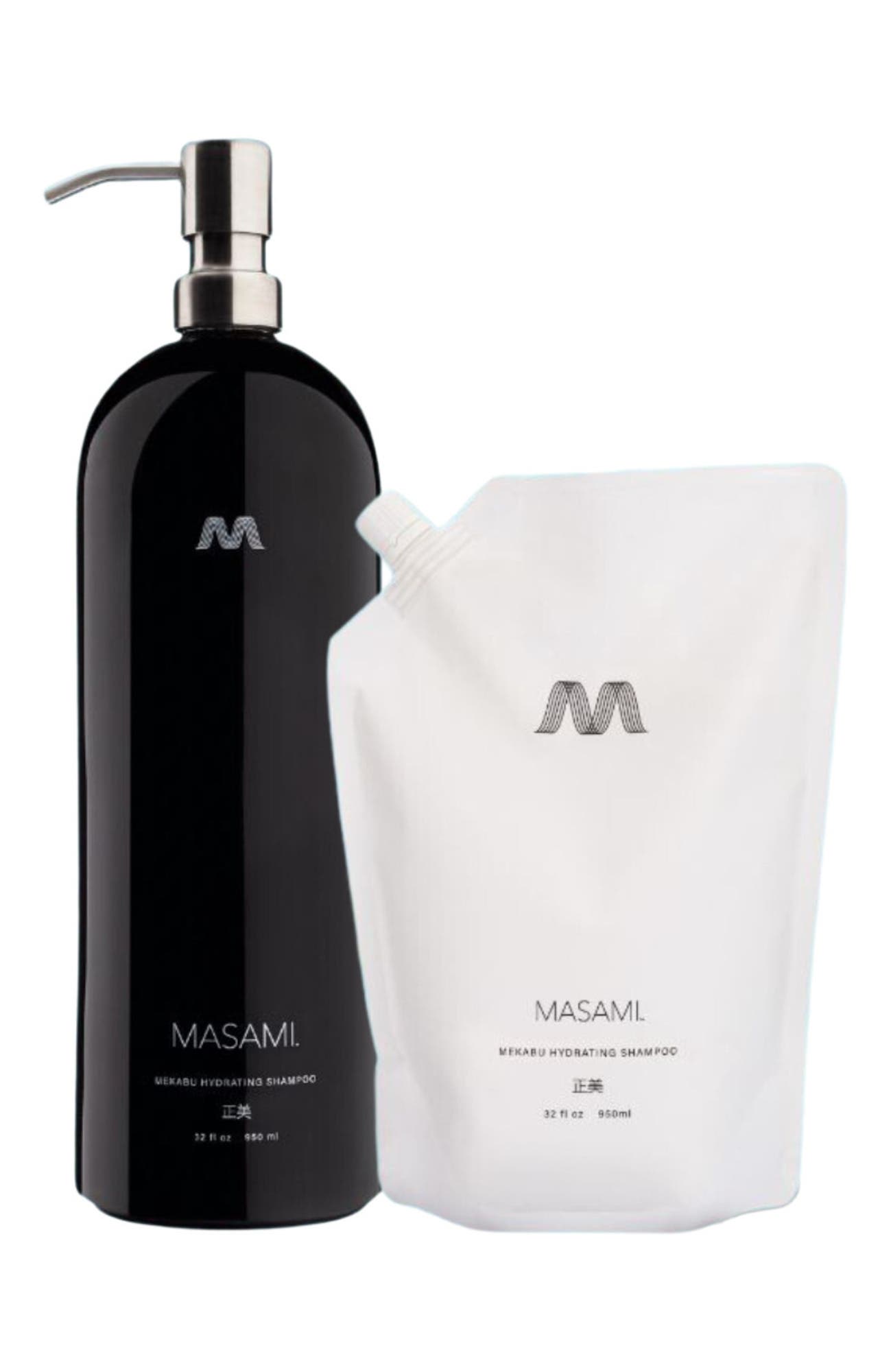 Masami Pro-Ocean Refillable Shampoo Bottle in Green 