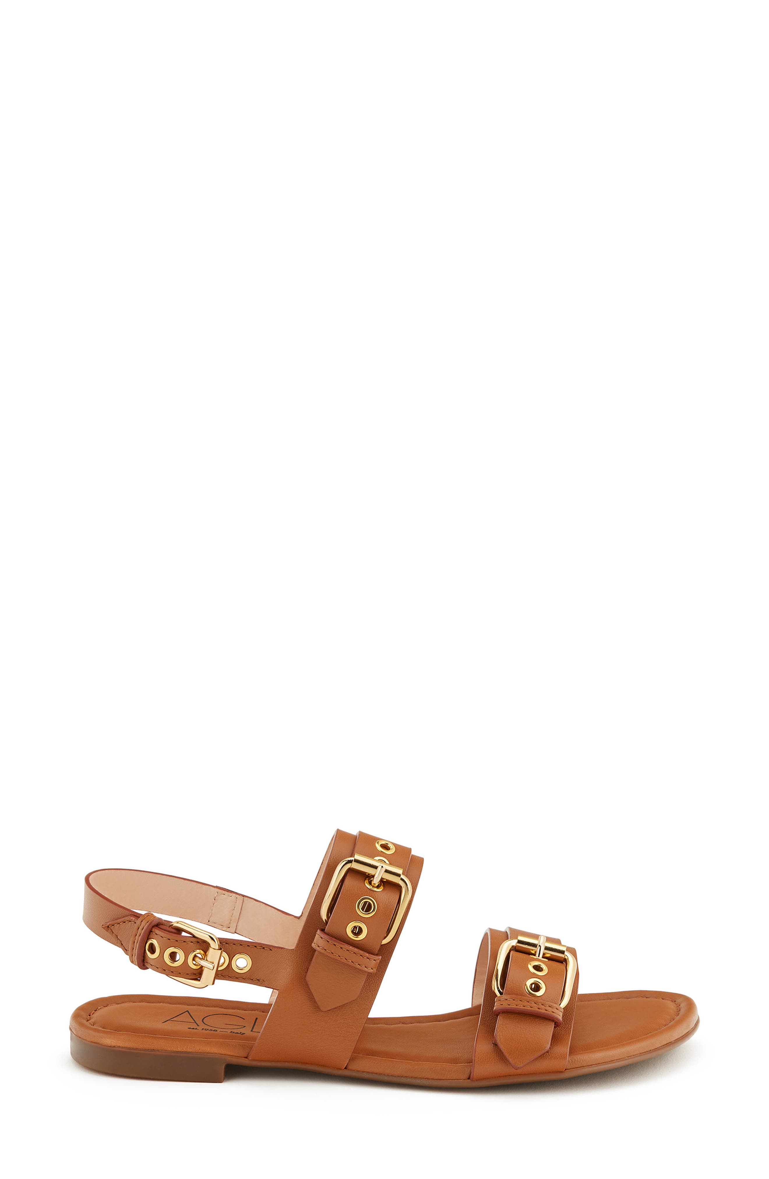 AGL Summer Slingback Sandal, Alternate, color, Brandy-Brandy