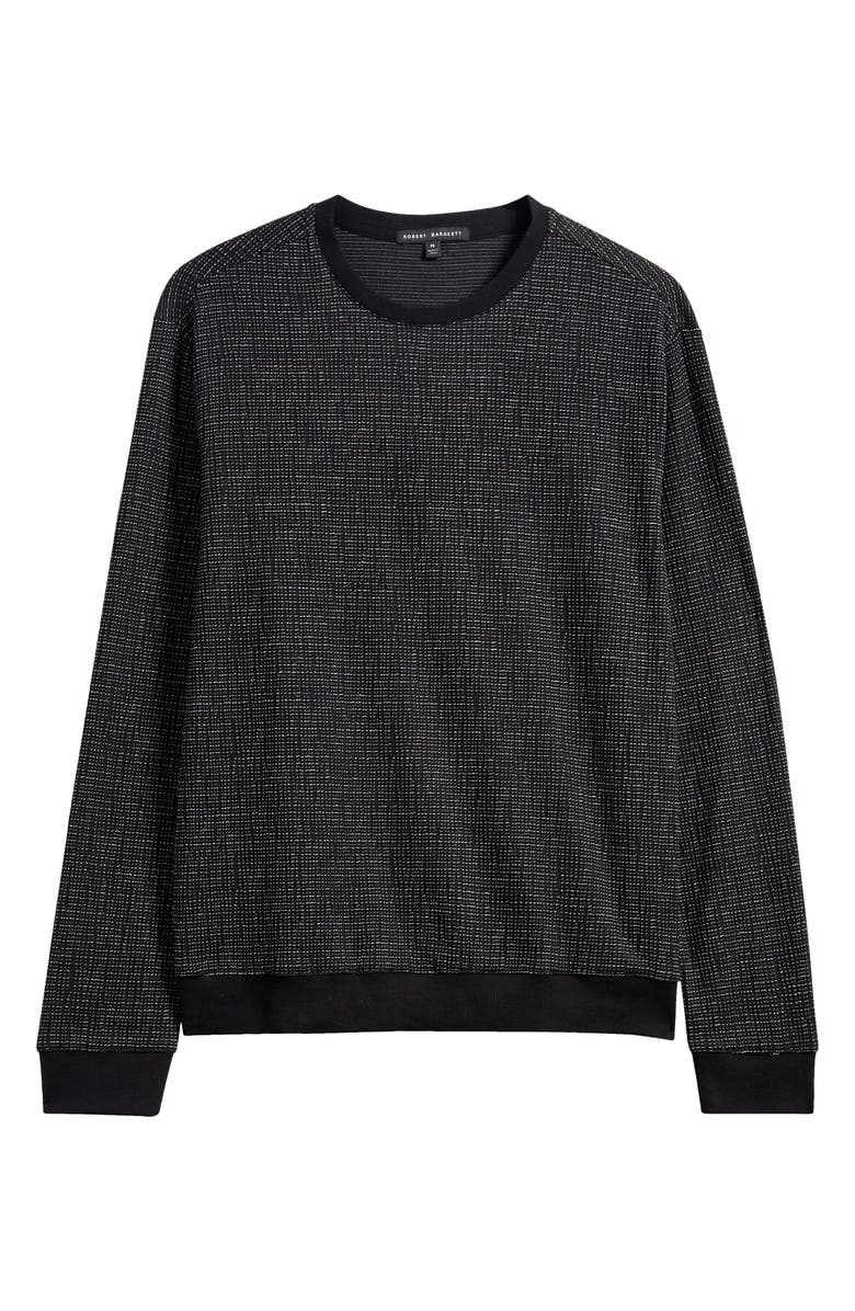 Robert Barakett Mawson Crewneck Sweatshirt, Alternate, color, Black