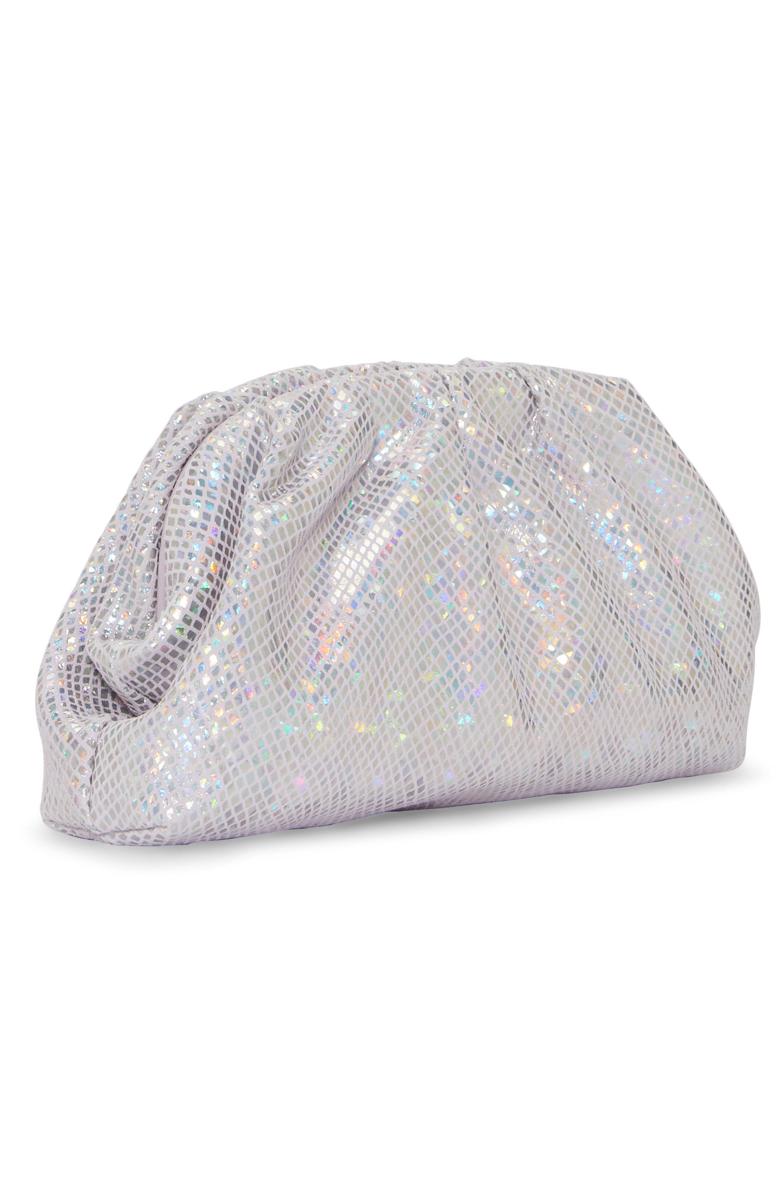 Vince Camuto Nisha Leather Clutch, Alternate, color, 