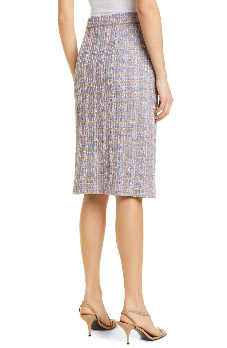 Misook Tweed Pencil Skirt, Alternate, color,