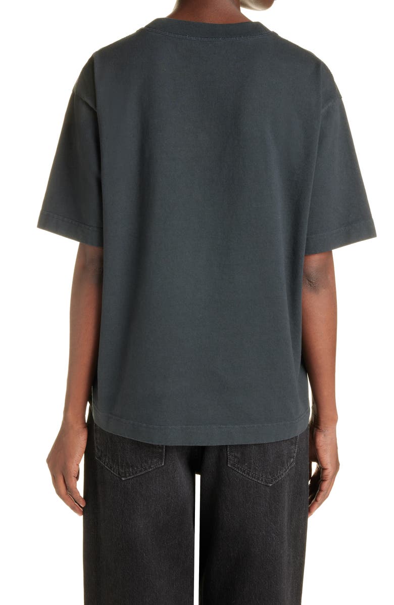 Acne Studios Logo Graphic Cotton Tee, Alternate, color,