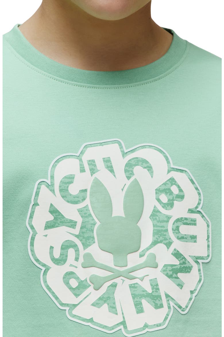 Kids' Toby Cotton Graphic T-Shirt, Alternate, color, LIGHT GRASS GREEN