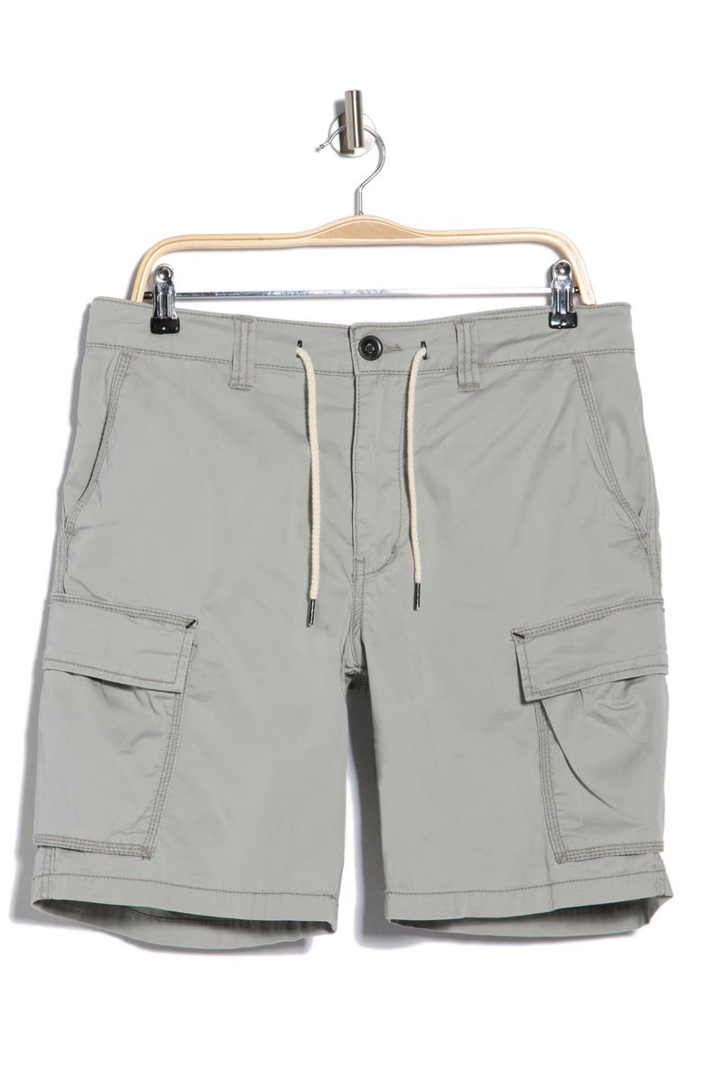 Union Porter Stretch Twill Cargo Shorts, Main, color, Grey Cloud