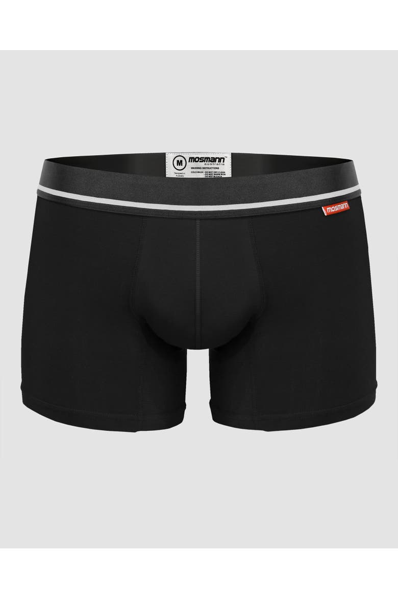 Men's Ultra-Soft Boxers, Alternate, color, Black