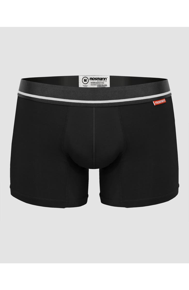 Mosmann Australia Men's Ultra-Soft Boxers, Alternate, color, Black