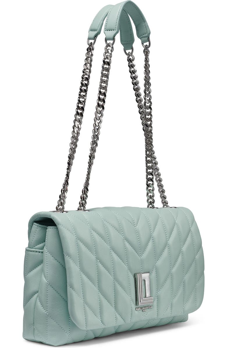 KARL LAGERFELD PARIS Lafayette Shoulder, Alternate, color, Fresh Mint