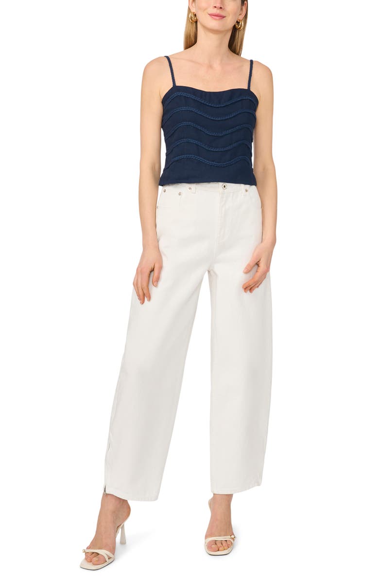 1.STATE Rope Embroidered Camisole, Alternate, color, Indigo Night