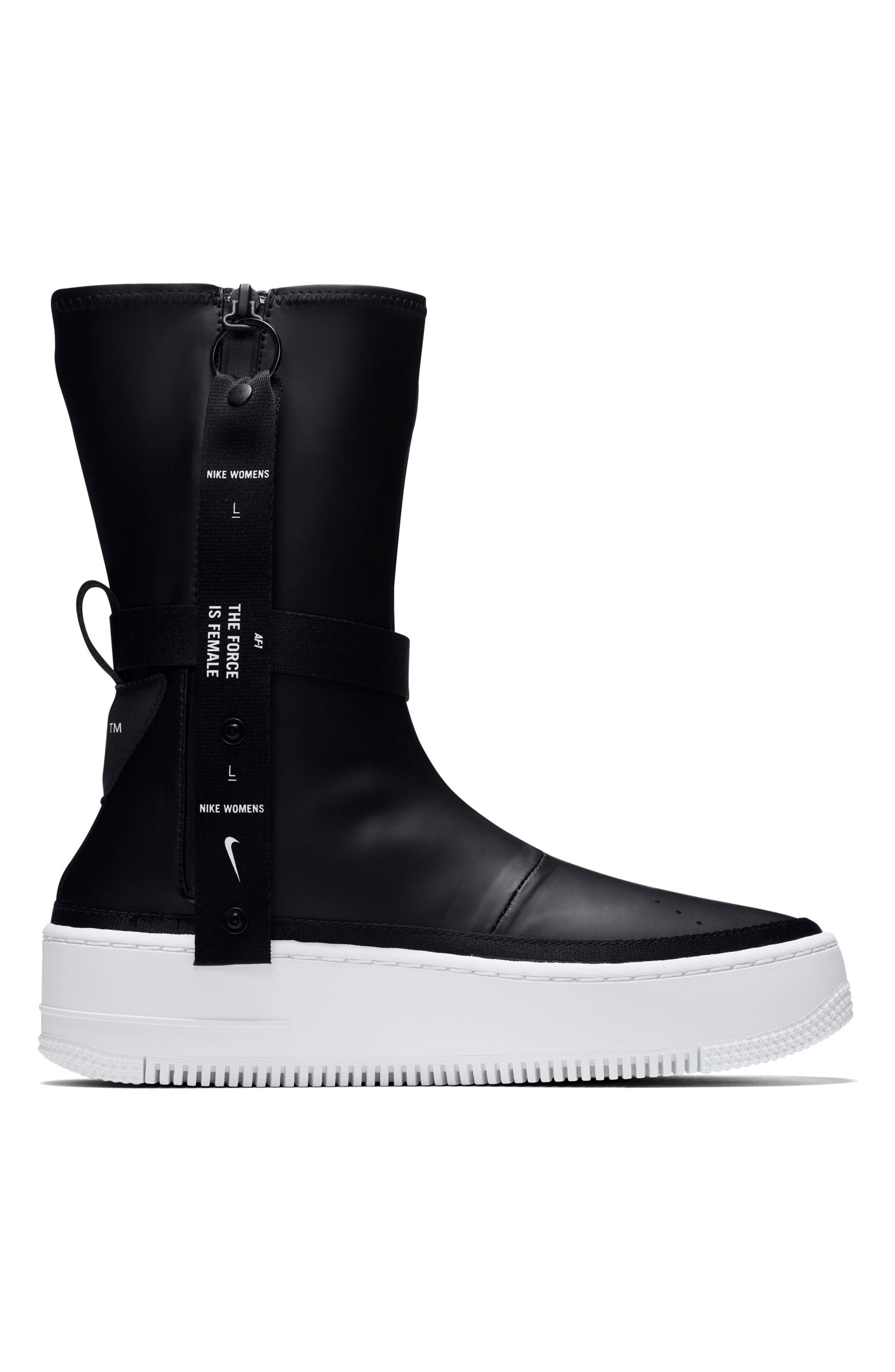 Nike Air Force 1 Sage High Platform Sneaker, Alternate, color, 