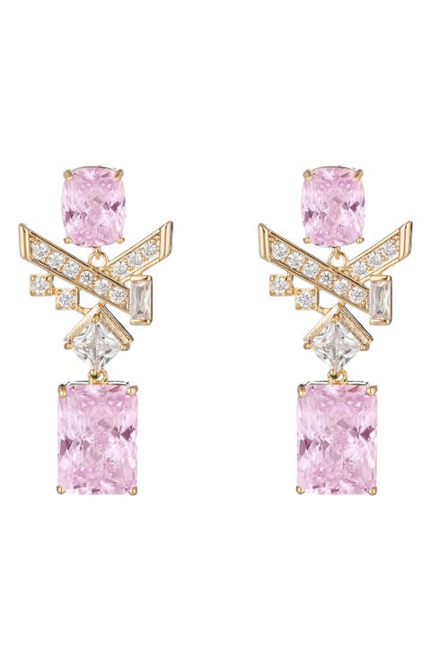 Zola Cubic Zirconia Drop Earrings