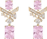 EYE CANDY LOS ANGELES Zola Cubic Zirconia Drop Earrings