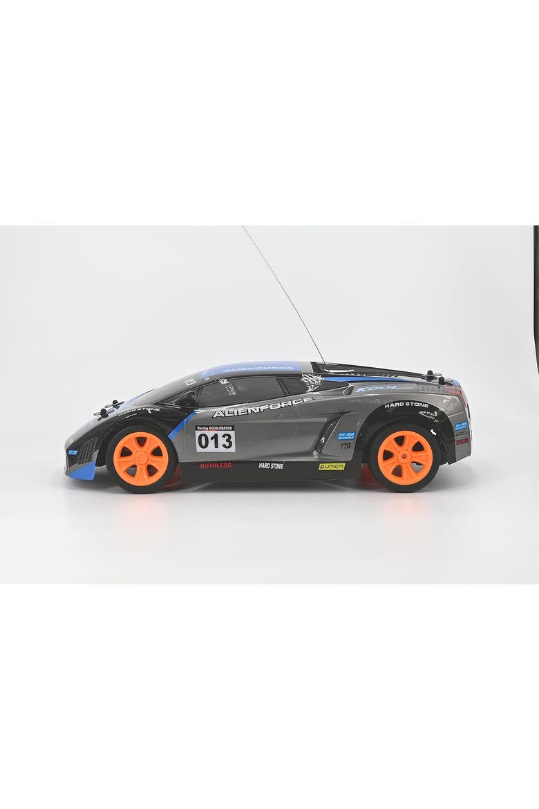 Racing Car RC, Blue Design, Alternate, color, Multicolored