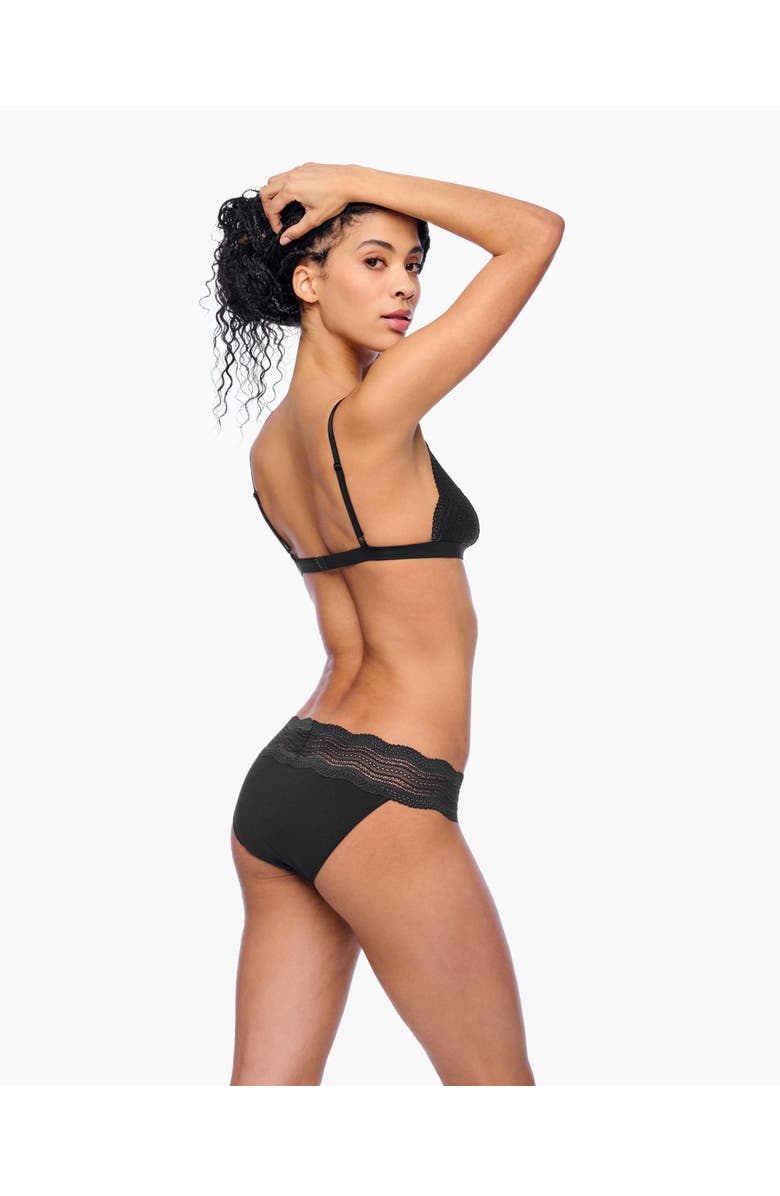 Cosabella Dolce Bralette, Alternate, color, Black