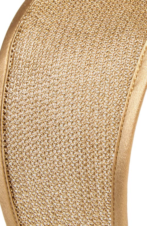 Lelet Ny Giselle Sheer Wide Headband In Gold