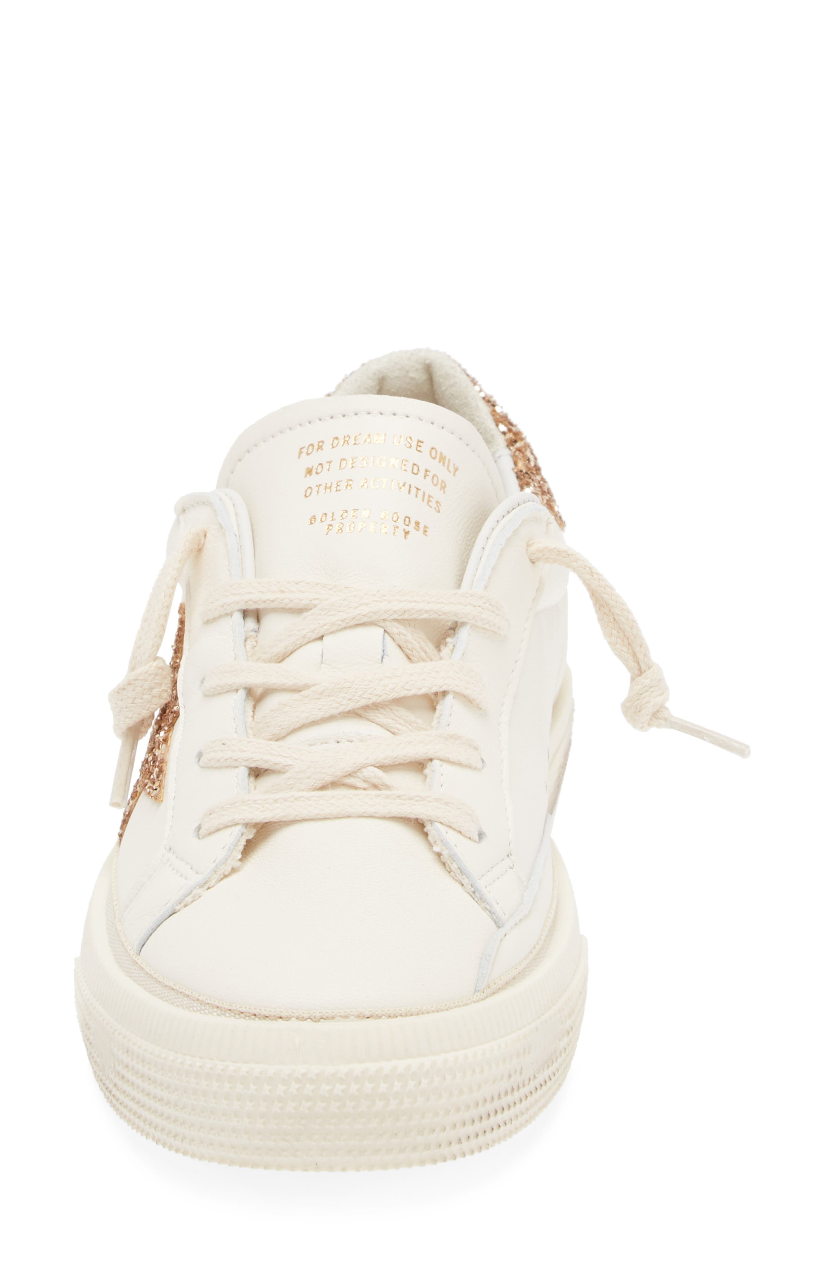 Golden Goose Kids' May Glitter Star Low Top Sneaker, Alternate, color, 
