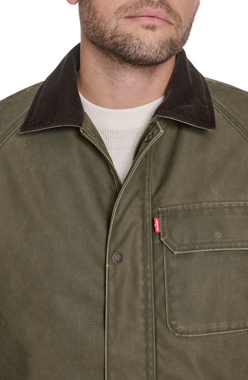 Levi's Barn Jacket In Green
