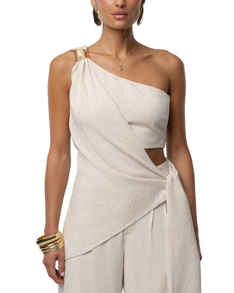 Palmera One Shoulder Top