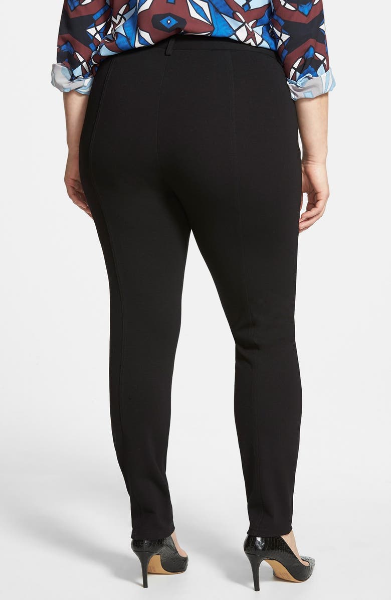 NYDJ 'Ski' Zip Pocket Ponte Knit Skinny Pants, Alternate, color,