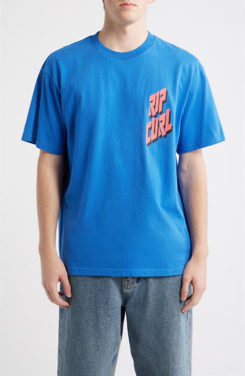 Liquid Trips Slant Graphic T-Shirt