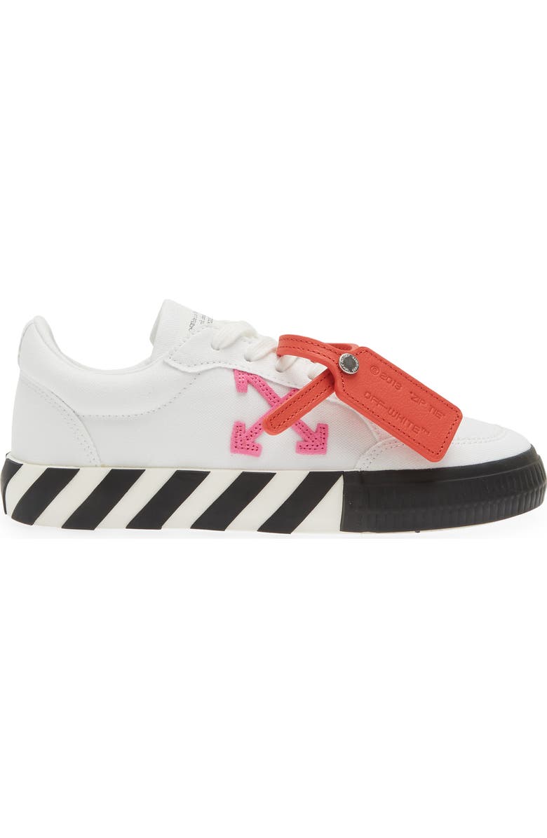Off-White Vulcanized Low Top Sneaker, Alternate, color,