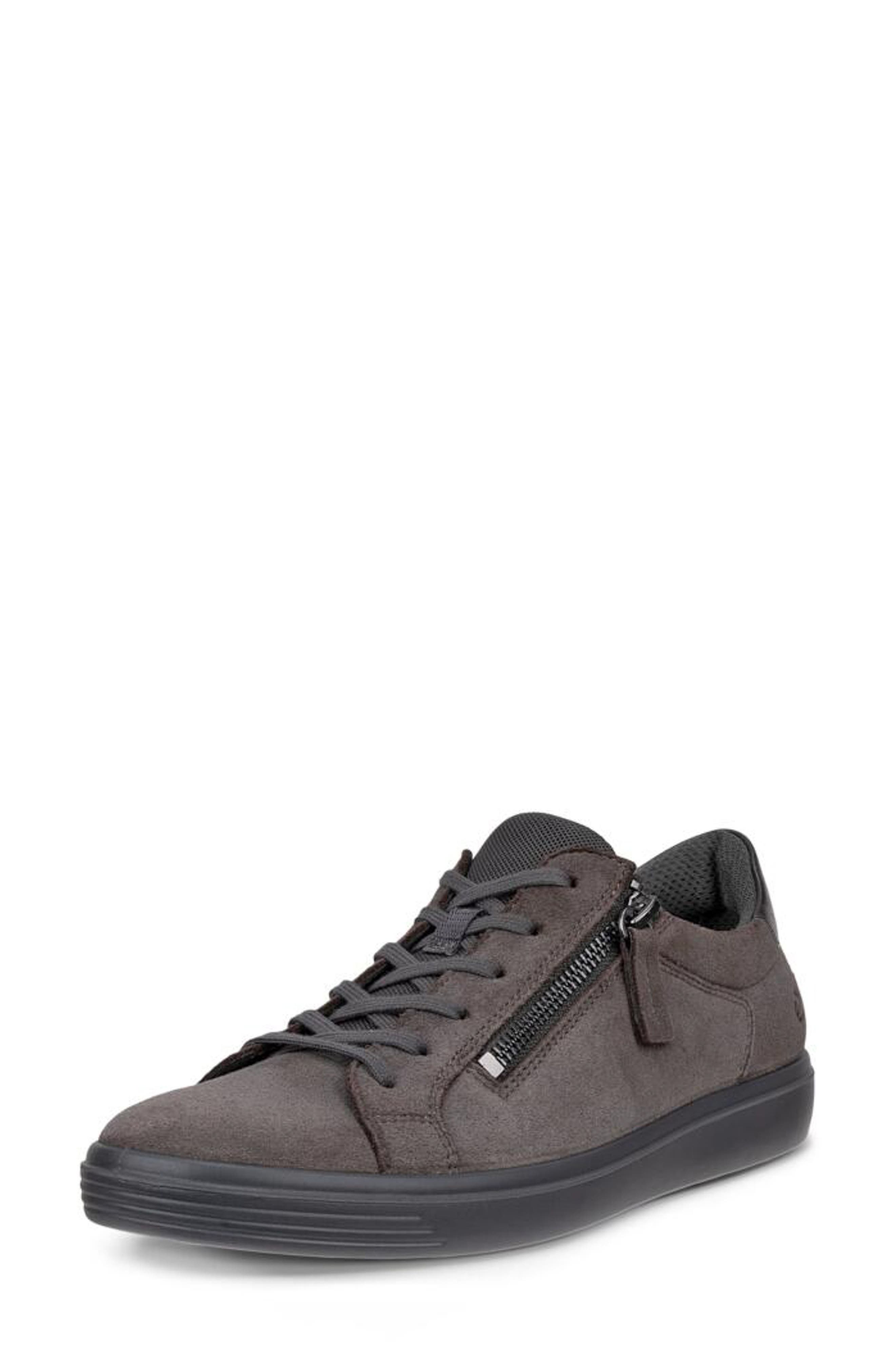 ECCO Classic Zip Sneaker, Alternate, color, Magnet/ Pure Silver