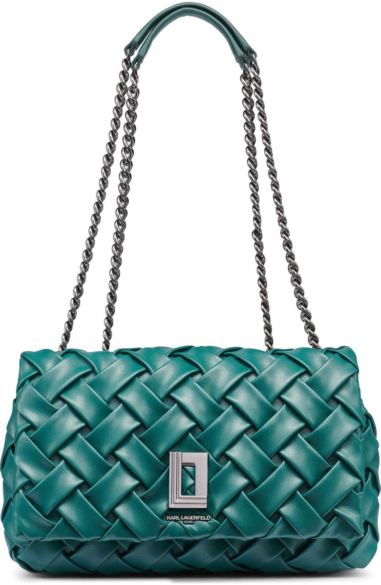 KARL LAGERFELD PARIS Lafayette Shoulder Bag, Main, color,