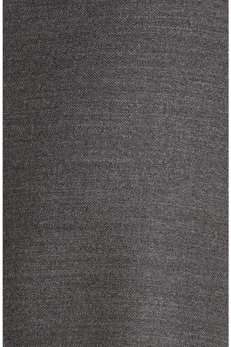 Vadelina Asymmetrical Flare Skirt, Alternate, color, ANTHRACITE MELANGE