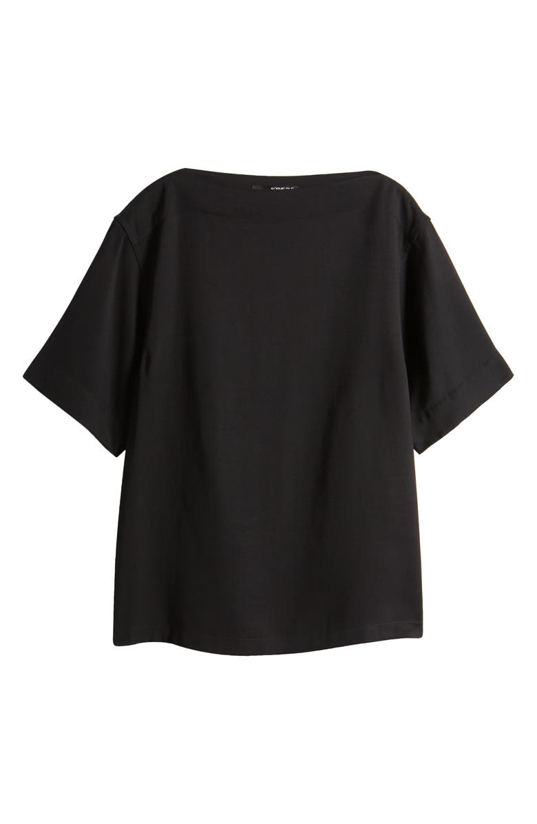 RUE SOPHIE Haze Boatneck Cotton Blend Top, Alternate, color,