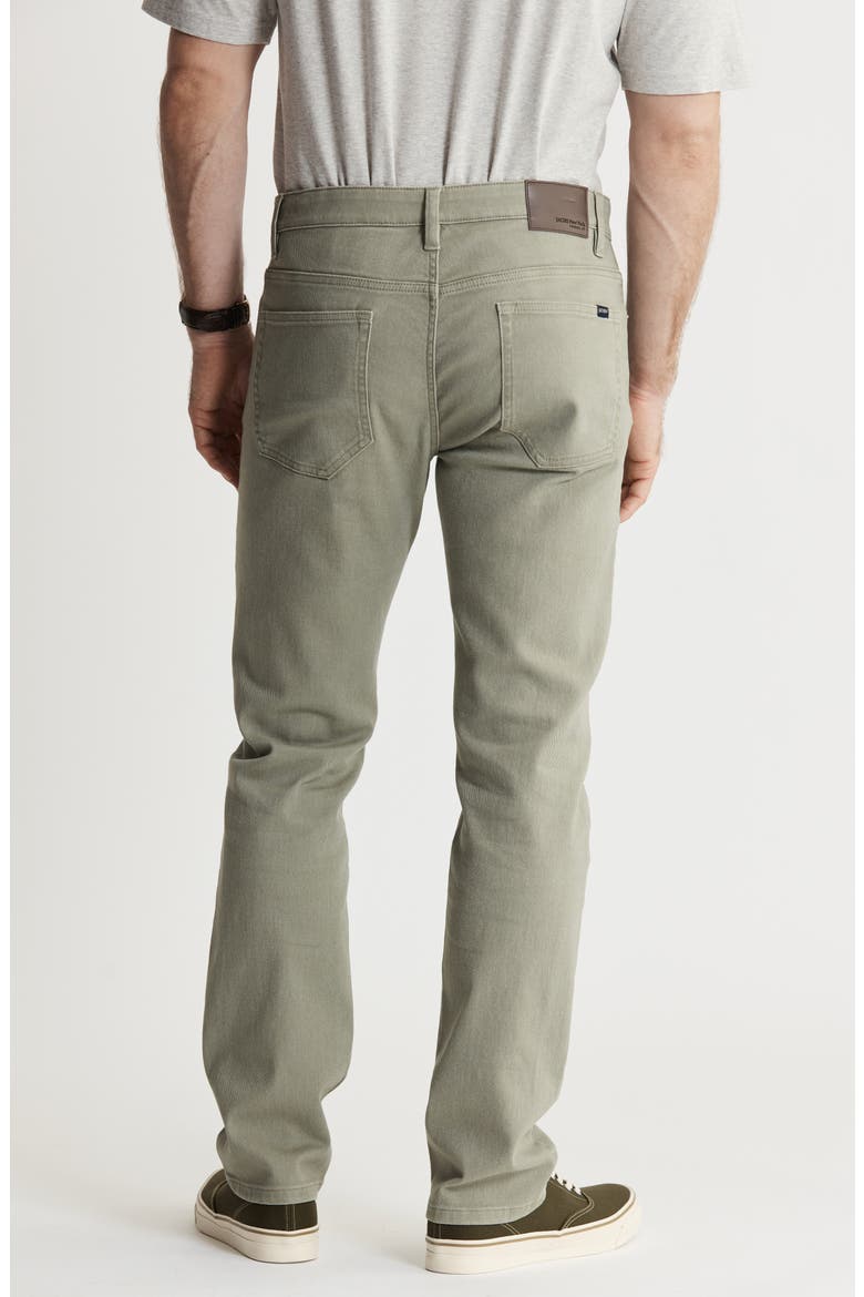 Bowery Straight Leg Denim Pants, Alternate, color, OLIVE