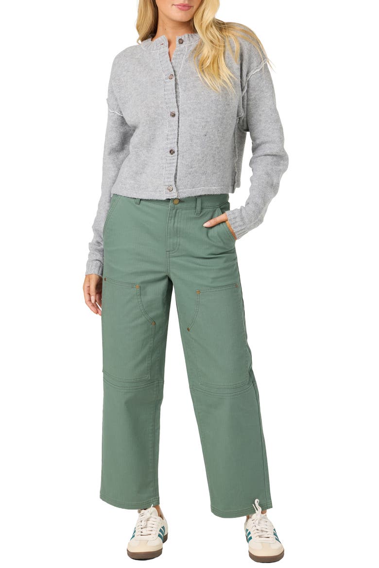 Alyx Straight Leg Carpenter Pants, Alternate, color, DARK FOREST