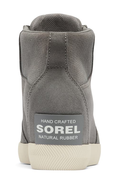 Sorel Out N About Wedge Bootie In Quarry/sea Salt
