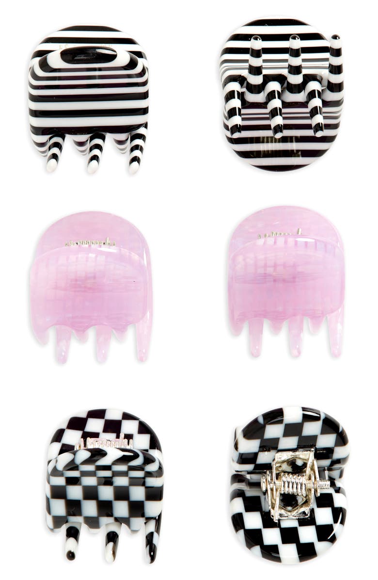 Chunks Assorted 6-Pack Micro Claw Clips, Main, color, 