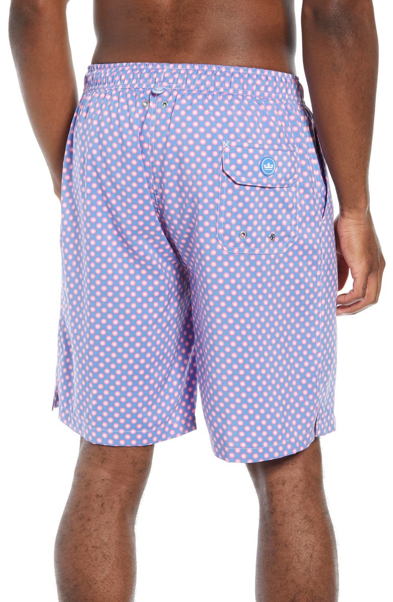 Peter Millar Polka Spots Swim Trunks, Alternate, color, 