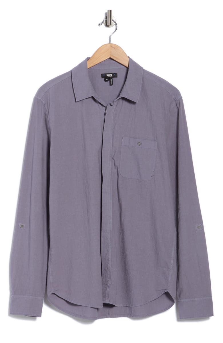PAIGE Gregory Button-Up Shirt, Alternate, color, Riverside Morning