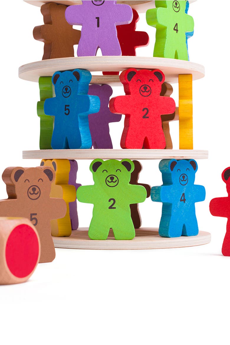 Tumbling Teddies, Alternate, color, Multicoloured