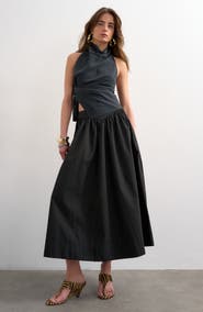 Topshop Saloon Maxi Skirt