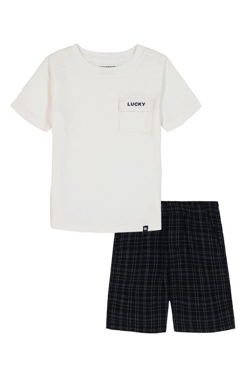 Kids' Pocket T-Shirt & Shorts Set (Toddler & Little Kid)