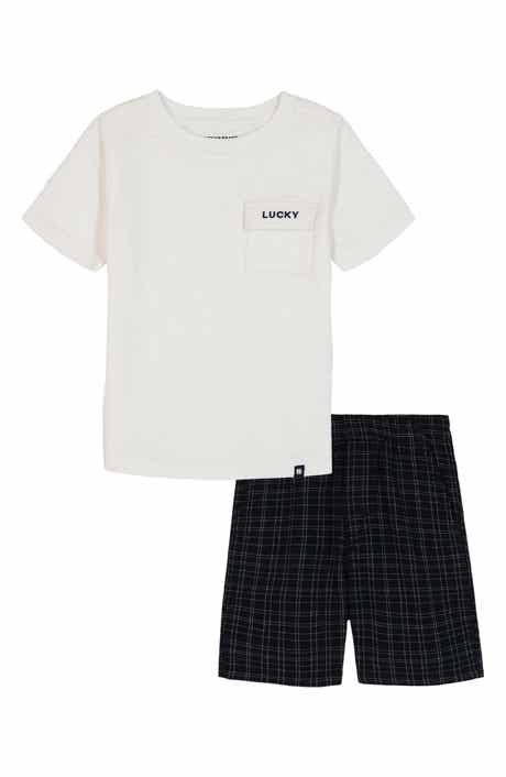 Lucky Brand Kids' Pocket T-Shirt & Shorts Set